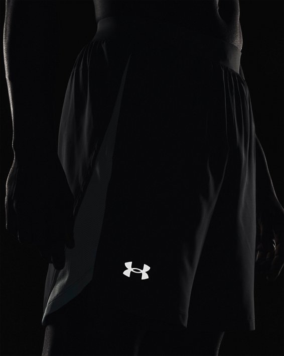 Men's UA Launch Run 7" Shorts, Gray, pdpMainDesktop image number 3